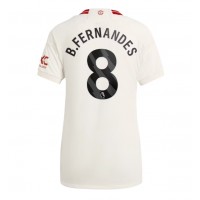 Koszulka piłkarska Manchester United Bruno Fernandes #8 Strój Trzeci dla kobiety 2023-24 tanio Krótki Rękaw